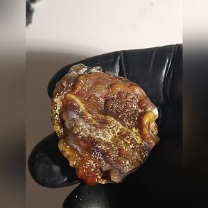 Cool Fire Agate Pendant